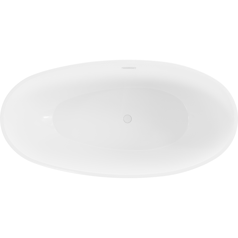 Mexen Bilbao baignoire autoportante 180 x 90 cm, blanche, trop-plein blanc - 51311809000-20