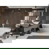 Mexen Bilbao baignoire indépendante 180 x 90 cm, blanche, débordement blanc - 51311809000-20