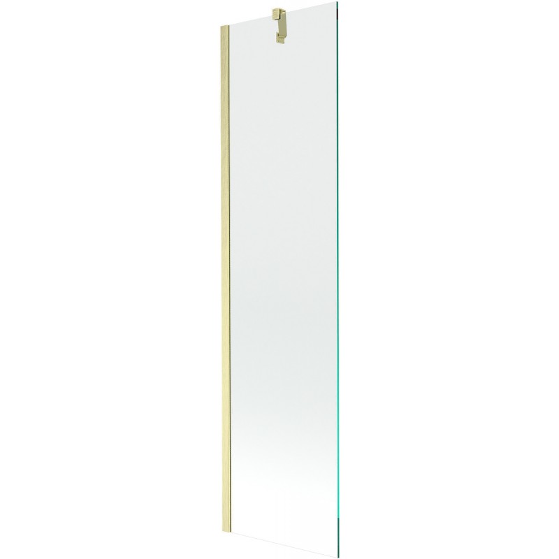 Mexen Next paroi de douche à 1 panneau 50 x 150 cm, transparent, or brossé - 895-050-000-00-00-55