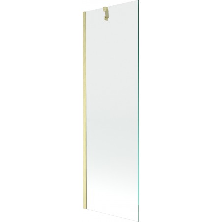 Mexen Next pare-douche 1-volet 60 x 150 cm, transparent, or brossé - 895-060-000-00-00-55