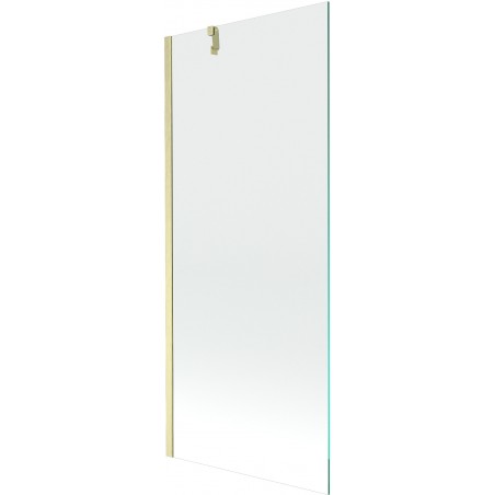 Paroi de baignoire à 1 vantail Mexen Next 80 x 150 cm, transparent, or brossé - 895-080-000-00-00-55
