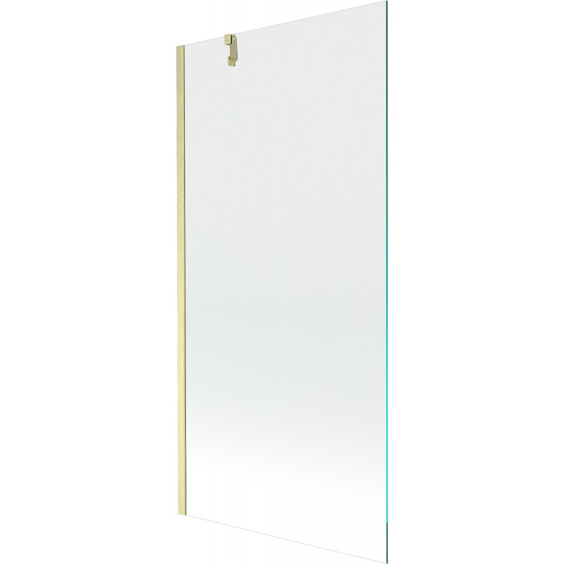 Paroi de baignoire Mexen Next 1 volet 90 x 150 cm, transparent, or brossé - 895-090-000-00-00-55