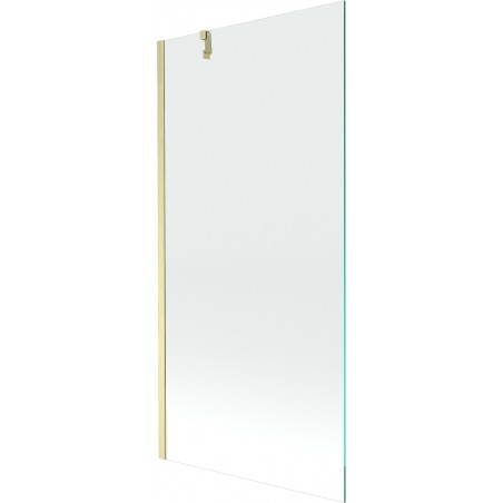 Paroi de baignoire Mexen Next 1 volet 90 x 150 cm, transparent, or brossé - 895-090-000-00-00-55