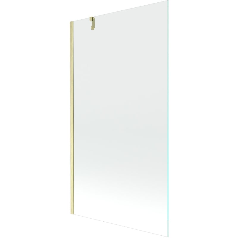 Mexen Next pare-douche à une paroi 100 x 150 cm, transparent, or brossé - 895-100-000-00-00-55