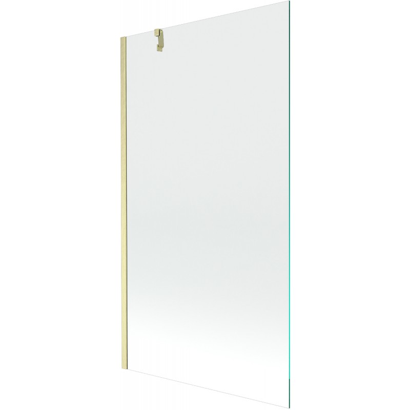 Paroi de baignoire Mexen Next 1 volets 100 x 150 cm, transparent, or brossé - 895-100-000-00-00-55