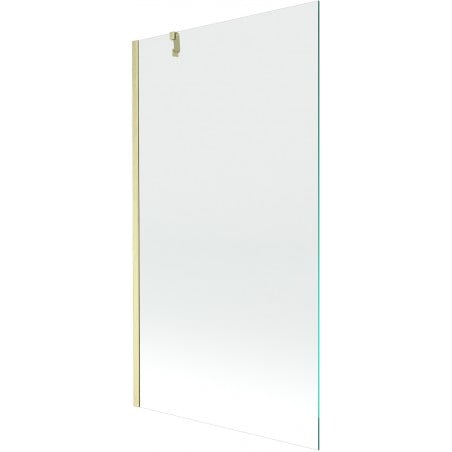 Mexen Next pare-douche à une paroi 100 x 150 cm, transparent, or brossé - 895-100-000-00-00-55