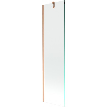 Paroi de bain Mexen Next 1-volet 50 x 150 cm, transparent, cuivre brossé - 895-050-000-00-00-65