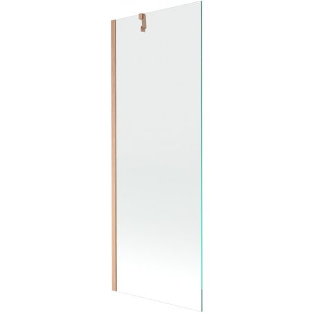 Mexen Next paroi de baignoire 1 battant 70 x 150 cm, transparent, cuivre brossé - 895-070-000-00-00-65