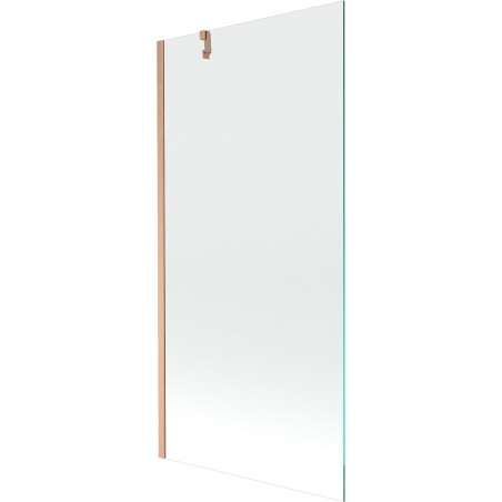 Paroi de baignoire 1 volet Mexen Next 90 x 150 cm, transparent, cuivre brossé - 895-090-000-00-00-65