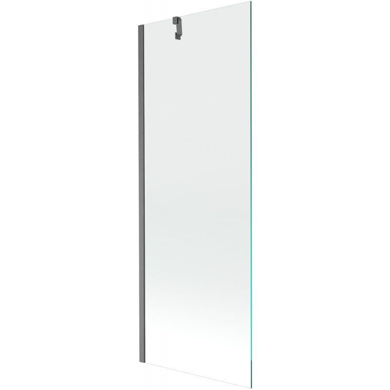 Mexen Next paroi de baignoire 1-volet 70 x 150 cm, transparent, gris canon brossé - 895-070-000-00-00-66