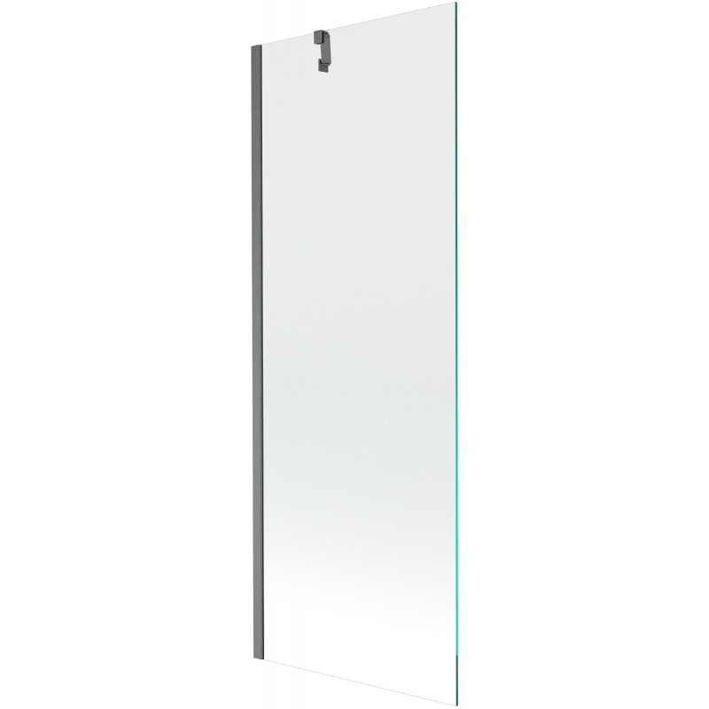 Mexen Next paroi de bain 1 volet 70 x 150 cm, transparent, gris canon brossé - 895-070-000-00-00-66