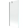 Mexen Next paroi de baignoire 1-volet 80 x 150 cm, transparent, gun gray brossé - 895-080-000-00-00-66