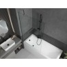 Mexen Next paroi de douche 1 volet 100 x 150 cm, transparent, gris canon brossé - 895-100-000-00-00-66