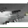 Paroi de baignoire 1 volet Mexen Next 100 x 150 cm, transparent, gris canon brossé - 895-100-000-00-00-66