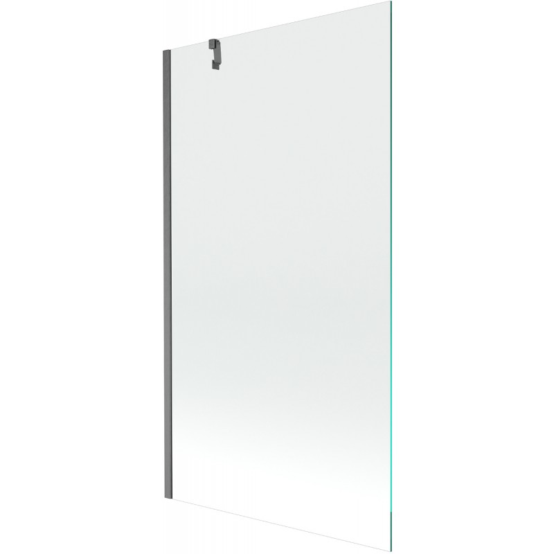 Paroi de baignoire 1 volet Mexen Next 100 x 150 cm, transparent, gris canon brossé - 895-100-000-00-00-66