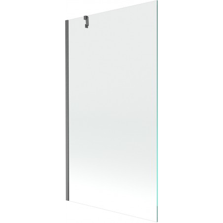 Paroi de baignoire 1 volet Mexen Next 100 x 150 cm, transparent, gris canon brossé - 895-100-000-00-00-66