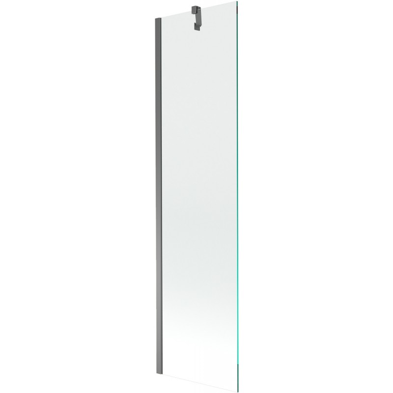 Mexen Next paroi de baignoire 1-volet 50 x 150 cm, transparent, gun métal - 895-050-000-00-00-95