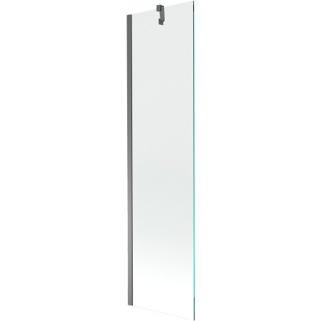 Mexen Next paroi de baignoire 1-volet 50 x 150 cm, transparent, gun métal - 895-050-000-00-00-95