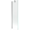 Mexen Next paroi de baignoire 1-volet 50 x 150 cm, transparent, gun métal - 895-050-000-00-00-95