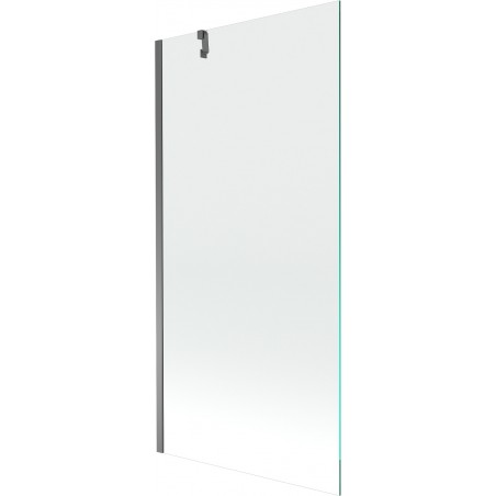 Mexen Next paroi de baignoire 1-volet 90 x 150 cm, transparent, métal canon - 895-090-000-00-00-95