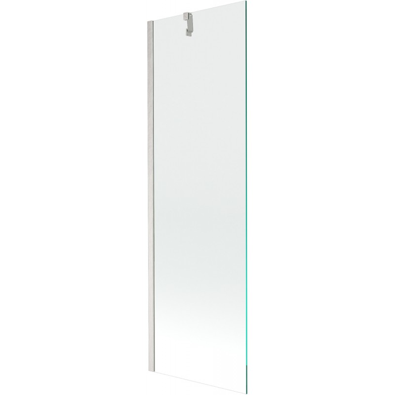 Mexen Next pare-douche de baignoire 1 volet 60 x 150 cm, transparent, nickel brossé - 895-060-000-00-00-97