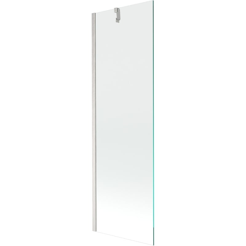 Mexen Next paroi de baignoire à 1 volet 60 x 150 cm, transparent, nickel brossé - 895-060-000-00-00-97