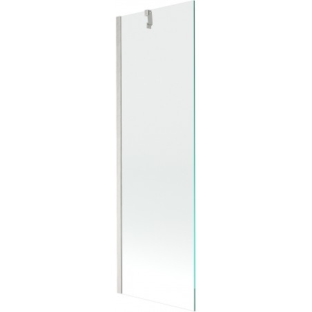 Mexen Next pare-douche de baignoire 1 volet 60 x 150 cm, transparent, nickel brossé - 895-060-000-00-00-97