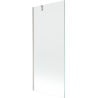 Mexen Next pare-douche 1 battant 80 x 150 cm, transparent, nickel brossé - 895-080-000-00-00-97
