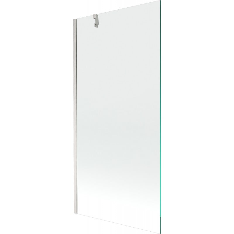 Mexen Next paroi de baignoire à 1 volet 90 x 150 cm, transparent, nickel brossé - 895-090-000-00-00-97
