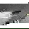 Mexen Next paroi de baignoire 1 volet 100 x 150 cm, transparent, nickel brossé - 895-100-000-00-00-97