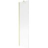 Mexen Next paroi de baignoire 1-volet 50 x 150 cm, rayures, doré brossé - 895-050-000-00-09-55