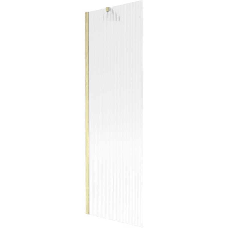 Mexen Next paroi de douche 1-volet 60 x 150 cm, rayures, doré brossé - 895-060-000-00-09-55