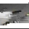 Mexen Next paroi de baignoire 1-volet 60 x 150 cm, rayé, or brossé - 895-060-000-00-09-55