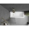 Mexen Next paroi de douche 1-volet 60 x 150 cm, rayures, doré brossé - 895-060-000-00-09-55