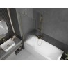 Mexen Next pare-douche 1-volet 70 x 150 cm, strié, or brossé - 895-070-000-00-09-55