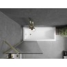 Mexen Next pare-douche 1-volet 70 x 150 cm, strié, or brossé - 895-070-000-00-09-55