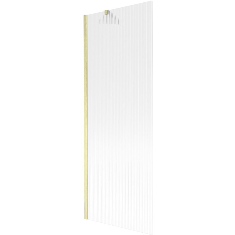 Mexen Next pare-douche 1-volet 70 x 150 cm, strié, or brossé - 895-070-000-00-09-55
