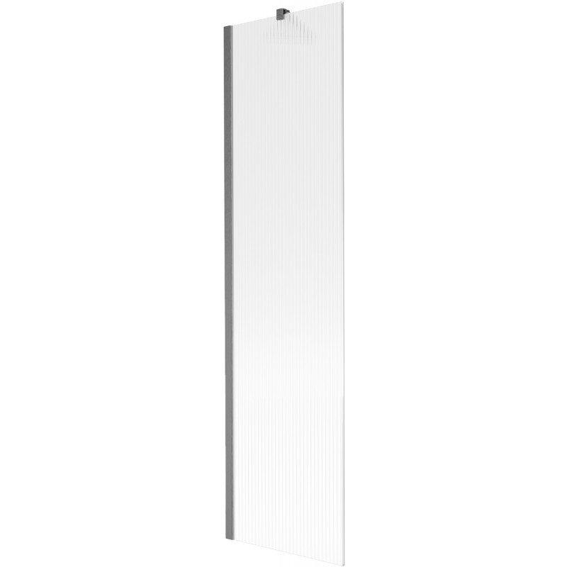 Paroi de baignoire Mexen Next à 1 vantail 50 x 150 cm, rayures, gris canon brossé - 895-050-000-00-09-66