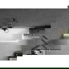 Paravent de baignoire Mexen Next 1 volet 50 x 150 cm, rayures, gun metal - 895-050-000-00-09-95