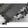 Mexen Next paroi de baignoire 1 volet 70 x 150 cm, rayures, gun metal - 895-070-000-00-09-95