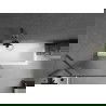 Paroi de baignoire Mexen Next 1 volet 80 x 150 cm, strié, métal gun - 895-080-000-00-09-95