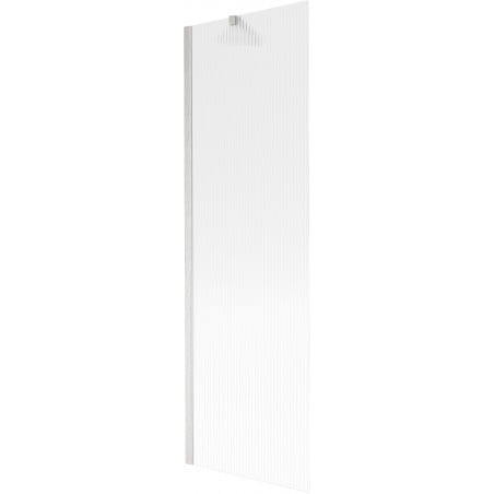 Mexen Next paroi de douche 1 volet 60 x 150 cm, rayures, nickel brossé - 895-060-000-00-09-97