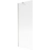 Mexen Next paroi de baignoire à un panneau 70 x 150 cm, rayures, nickel brossé - 895-070-000-00-09-97