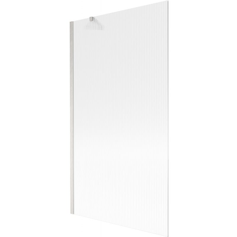 Mexen Next paroi de baignoire 1 volet 100 x 150 cm, rayures, nickel brossé - 895-100-000-00-09-97