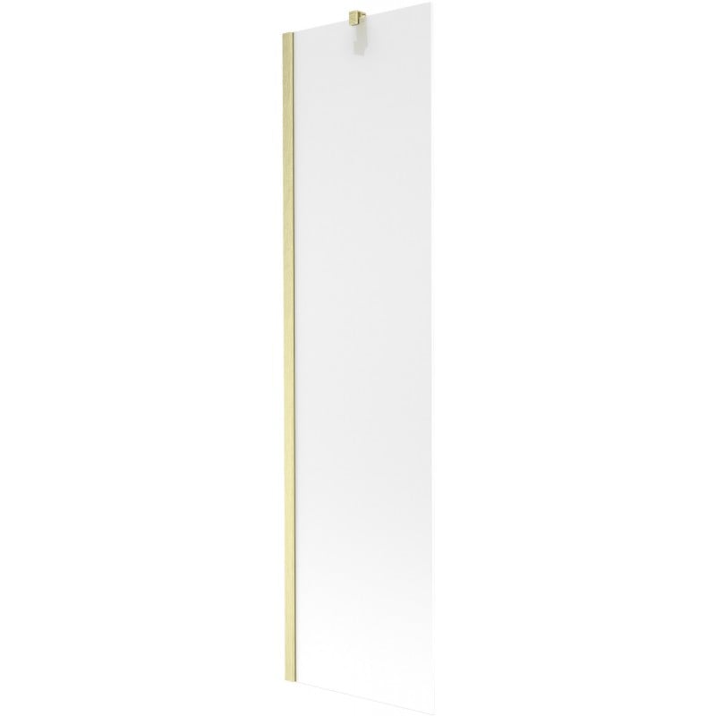 Mexen Next paroi de baignoire 1 battant 50 x 150 cm, givré, or brossé - 895-050-000-00-30-55
