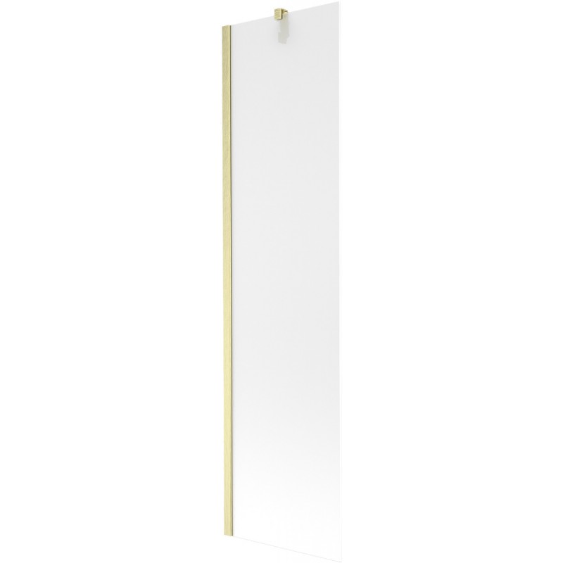 Mexen Next paroi de baignoire 1 volet 50 x 150 cm, dépoli, or brossé - 895-050-000-00-30-55