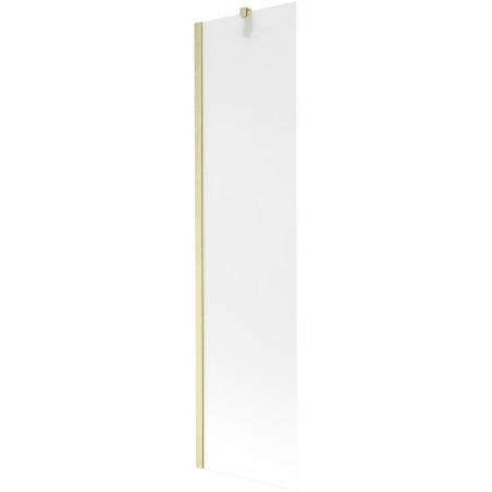 Mexen Next paroi de baignoire 1 battant 50 x 150 cm, givré, or brossé - 895-050-000-00-30-55