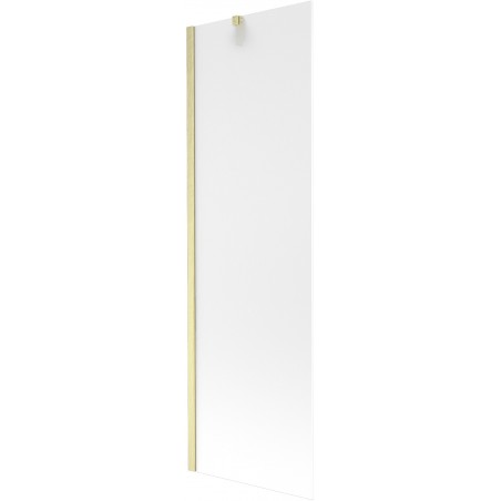 Paroi de baignoire 1-volet Mexen Next 60 x 150 cm, givré, or brossé - 895-060-000-00-30-55