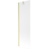Paroi de baignoire 1-volet Mexen Next 60 x 150 cm, givré, or brossé - 895-060-000-00-30-55