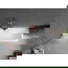 Mexen Next paroi de baignoire 1-volet 50 x 150 cm, givré, cuivre brossé - 895-050-000-00-30-65